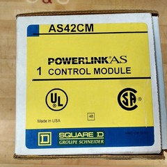Square D AS42CM Series C3 POWERLINK AS Control Module – NEW