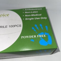 SunnyCare #7804 Powder Free Vinyl Gloves Food Service (Latex Nitrile Free) 🔥 XL