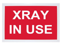 Medical Illuminated Signs – X-RAY IN USE – CT IN USE – MRI IN USE – LASER IN USE