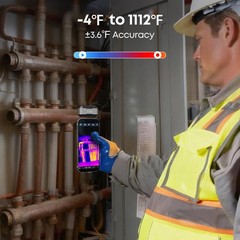 320*240 X³IR Resolution P1 Thermal Imaging Camera IOS&Android 600℃ Type-C 25Hz
