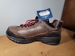 Skechers Men’s Memory Foam Composite Safety Toe Work Shoes