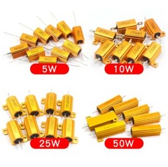 5W 10W -500W Watt High Power Aluminum shell Wirewound Metal Resistor 0.1Ω – 10KΩ