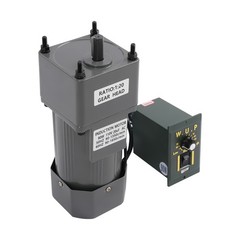 90W Gear Motor w/ Speed Controller Reduction Ratio: 1:20 Electric Single-phase