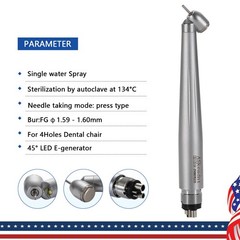 COXO Dental Turbine Rotor Cartridge CX207-G Standard for Fiber Optic Handpiece