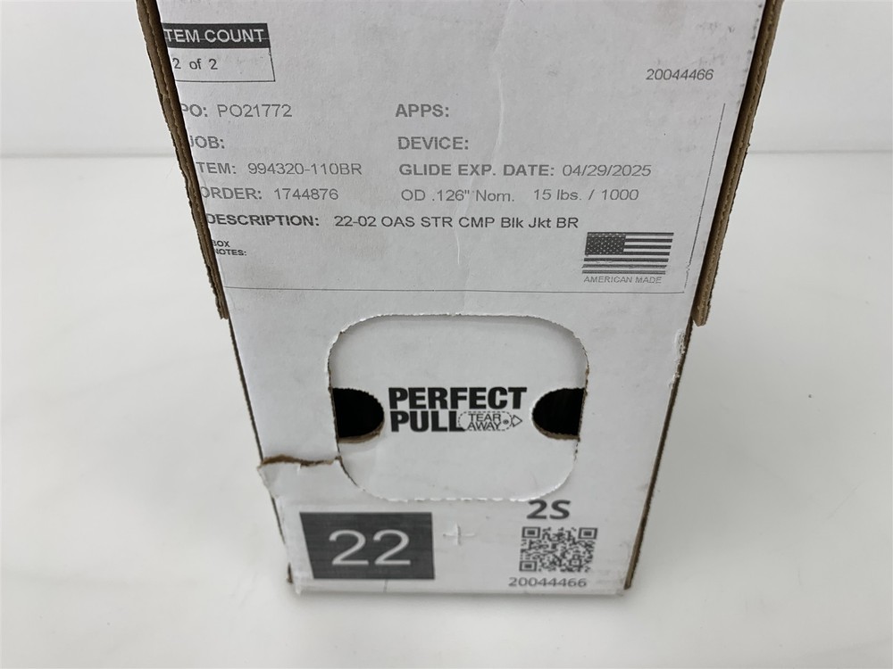 Windy City Wire 22-02 OAS STR CMP BLK Jkt BR 994320-110BR – 800ft