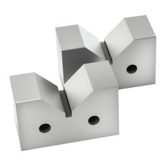 Hfsr Cast Iron V Block Set 2 X 1-3/8 X 7/8 Inch