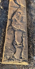 Wisconsin Ridge Granite Vertical Concrete Stamp/Landscape Curbing Stamp