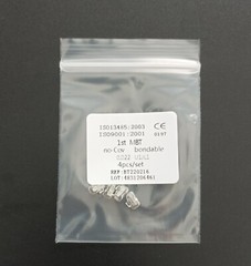 Dental Orthodontic Buccal Tubes 1st 2nd Molar Roth/MBT 022 Bondable Non-Conv