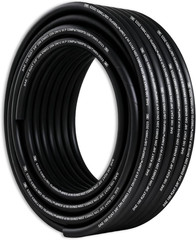 100Ft 3/8 Inch Hydraulic Hose, 4780Psi Coiled Hydraulic Line with 2 High-Tensile