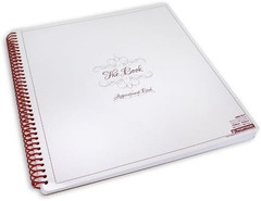 Notebooks Appointment Book – Large 12.75″ X 13.5″ Undated Planner for Daily Sche