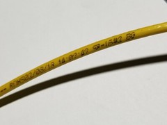 Southwire #10awg 19 Strand THHN/THWN/MTW Building Wire Cable 600V Yellow /100ft