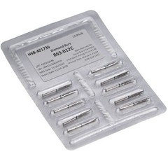 House Brand Dentistry 401736 HSB FG 863-012C Flame Coarse Grit Diamond Burs 10Pk