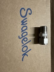 Swagelok SS-810-1-8 Stainless Steel Connector, 1/2″ OD Tube x 1/2″ MNPT