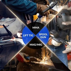 GZ GUOZHI Welding Equipment, 8 IN 1 Multi-process Welder,220V MIG Welder machine