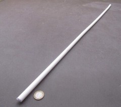 Teflon PTFE Virgin White Rods (1/2) .500″ Diameter x 36″ Long