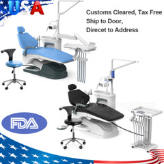 Portable Delivery Unit Air Compressor Cart 4Holes/Dental Chair Computer Control