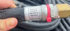 40’ 3/4” ID INDUSTRIAL PROPANE / NATURAL GAS HOSE (LPG)