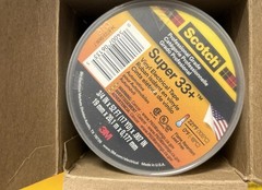 Scotch 3M Super 33+ Vinyl Electrical Tape 06133 ✅52ft ✅40 Rolls – BLACK