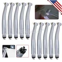 1-10*Dental 5 Led High Speed Handpiece Shadowless E-generator 5LED Hand piece 4H