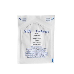 1PC Dental Orthodontic Super Elastic Niti Twist Round Arch Wire Ovoid 014 Upper
