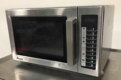 AMANA RCS10TS Commercial Microwave Oven 1000 watts 120v volt 2017