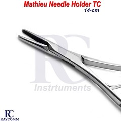 Mathieu TC Forceps Pliers Needle Holder Hemostat Surgical Dental Instruments CE