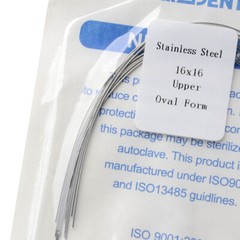 Dental Orthodontic Arch Wire Stainless Steel Rectangular Ovoid/Natural Form