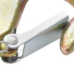 4 Pack 5/16″ G70 Chain Hook Clevis Slip Hook with Safety Latch 14000Lbs Capacity