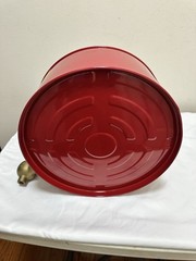 Justrite 7225140 Safety Can, Laboratory Can w/ Faucet 7225150 2.5 Gallon Red gas