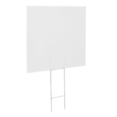 20 In. X 24 In. Corrugated Plastic Blank Yard Sign