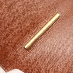 LOUIS VUITTON Monogram Pochette Photo Case M58817 LV Auth BA6033