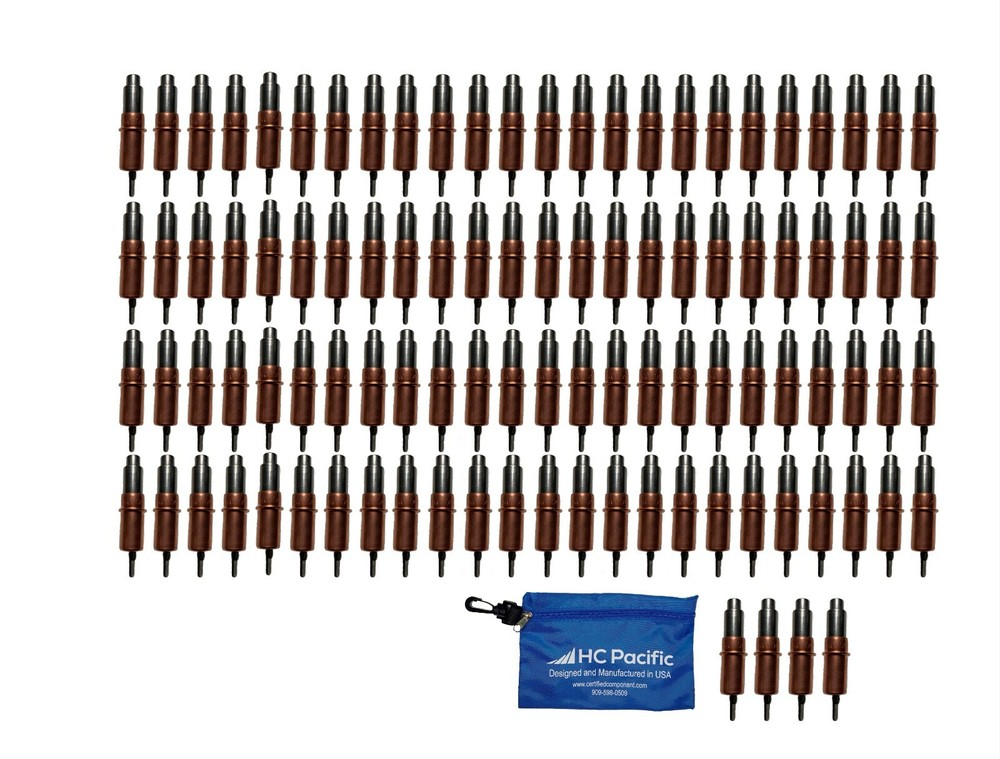 100 each CHD 1/8 Heavy Duty Clecos & Pouch- Made in USA