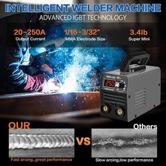 Saker Portable Electric Welding Machine,110V Portable Welder Handheld with IG