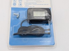 Tach Hour Meter Digital LCD Inductive Tachometer Timing Self-Powered IP68 Retail