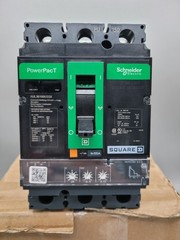 Square D HJL36100U33X 100 Amp PowerPact 3 Pole 600V Molded Case Circuit Breaker