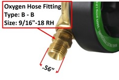 SÜA Oxygen and Acetylene Regulators Combo – Welding Gauges – V350 Series