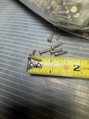 Tiny screw Lot over 4 Pounds Machine Screws from closed radio shop