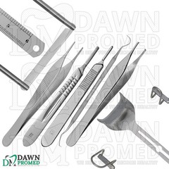 161 Pcs Major Basic Surgery Set Surgical Instruments Kit German Grade