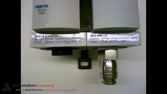FESTO MS4-FRM-1/4 WITH ATTACHED PART MS4-LR-1/4-D6-VS SERIES X709, NEW #151555
