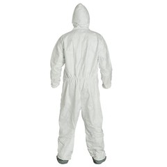Dupont TY122S 400 Tyvek Disposabl Coverall Bunny Suit W/Hood & Boots CASE OF 25