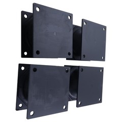 4PCS Rubber Isolator Shock Mount for Stanley HS6000 HS6019 HS6100 HSX6 HS8000