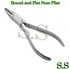 Round/Flat Nose Forming Pliers Jewelry Bending Pliers Looping Wire