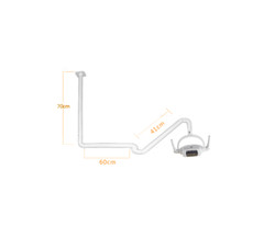 Ceiling-mounted Dental Oral Light Surgical Operating Lamp 6 LED with Arm US