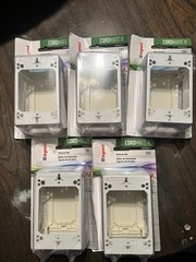 LEGRAND C53 CORDMATE II Wiremold Datacom Box Lot Of 5 Free Ship