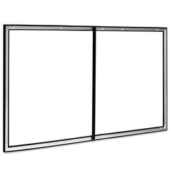VEVOR 120″ Aluminum Fixed Frame 16:9 Projector Screen Velvet Matte Home Theater
