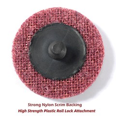 46PCS 2″ Roll Lock Surface Conditioning Die Grinder Sanding Discs Set & Holder