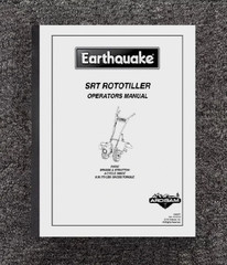 7055 SRT Rototiller Operator Instructions Manual Fits Earthquake Model 7055C