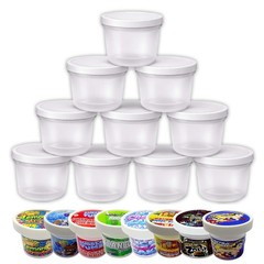 12 Pack 3.5g Pint Style Storage Containers with Lids Exotic Assorted Designs