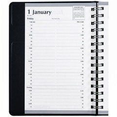 2025 288-02 HOD28802 House of Doolittle Daily Appointment Planner, 5 x 8″