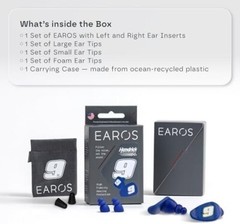 LIMITED High Fidelity Acoustic Filter Ear Plugs Hendrick Motorsports Car 9 Navy